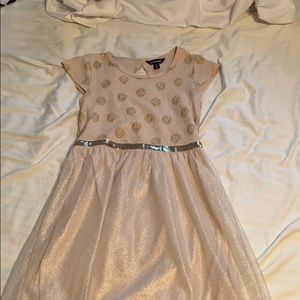 Gold dress